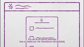 Checklista vid dödsfall [upl. by Ynots485]