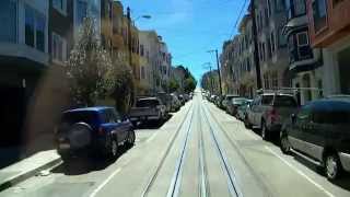 San Francisco Powell Street Cable Car  Complete Ride [upl. by Joktan293]