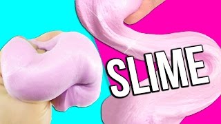 HAZ SLIME ESPONJOSO SIN BORAX  DIY FLUFFY SLIME  Tutoriales Belen [upl. by Leahci]