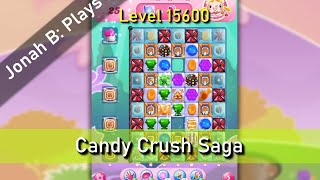 Candy Crush Saga Level 15600 [upl. by Sevein]