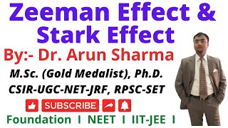 Zeeman Effect and Stark Effect [upl. by Helsie]