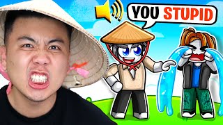 ROBLOX Asian Dad Voice Trolling Noobs Part 4 [upl. by Junji]