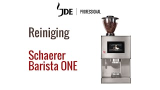 Schaerer Barista ONE reiniging [upl. by Jacenta510]