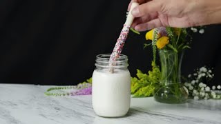 How to Make Edible EcoFriendly Straws From Scratch  Tastemade [upl. by Ailemaj895]