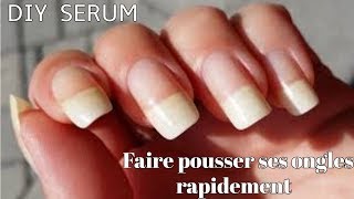 DIY Sérum  Faire Pousser Les Ongles plus Rapidement♡ [upl. by Glynis]