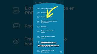 📱 CaixaBank  Cómo EXTRAER MOVIMIENTOS bancarios app [upl. by Orlina]