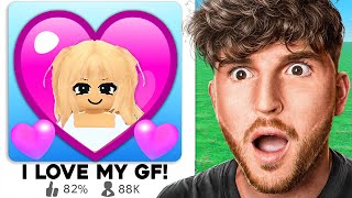 Surprising Girlfriend With Her OWN Roblox GAME [upl. by Hseyaj]