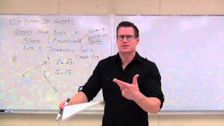 Calculus 3 Lecture 111 An Introduction to Vectors [upl. by Alis]