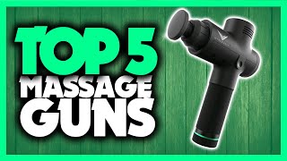 Best Massage Guns in 2020 Top 5 Picks For Any Budget [upl. by Aisekal]