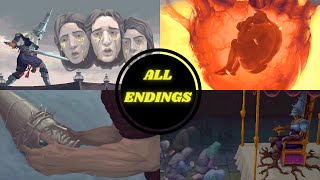 Blasphemous All Endings All 3 Endings [upl. by Nalrah]