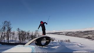 Ramundberget  Freerides Parktour [upl. by Aurelius]