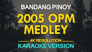 KARAOKE 2005 OPM Medley Cueshe Hale Orange and Lemons and More [upl. by Nataline238]