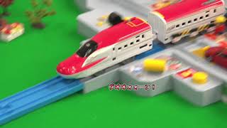 Tomica amp Plarail Crossing Circulation system [upl. by Lamraj]