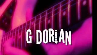 G Dorian Mode Groove Backing Track [upl. by Ardnasak612]