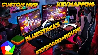 কিভাবে Free Fire Pc Mouse  Keyboard এ খেলবেন  Best Settings Custom Hud Key mapping By Kabbo [upl. by Melanie601]