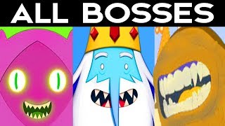 Adventure Time Pirates of the Enchiridion  ALL BOSSES  ALL BOSS BATTLES  Ending [upl. by Saenihp]