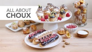 French Pastry Video Class All About Choux Pastry [upl. by Karrie]