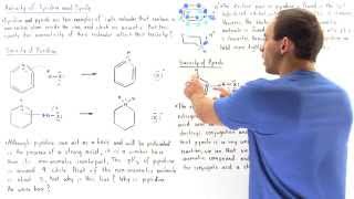 Basicity of Pyrrole and Pyridine [upl. by Hsirahc]