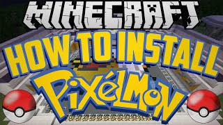 Pixelmon Installation Guide [upl. by Nodnek292]