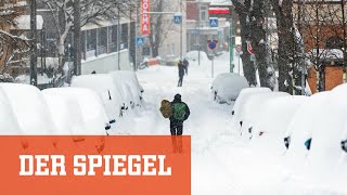 Schneesturm und Polarkälte Deutschland wird zum Eisschrank  DER SPIEGEL [upl. by Sibyls]