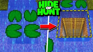 Most Secret SWAMP Base in Minecraft Hide Or Hunt [upl. by Merta]