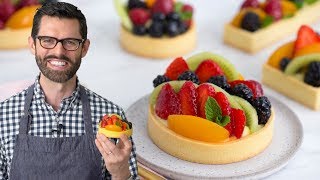 The BEST Fruit Tart Recipe [upl. by Anailuig]