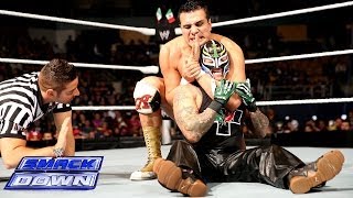 Rey Mysterio vs Alberto Del Rio SmackDown Jan 17 2014 [upl. by Teillo]