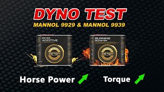 Dyno Test Mannol 9929 amp 9939  Ester Additive amp Burning Booster [upl. by Senzer922]