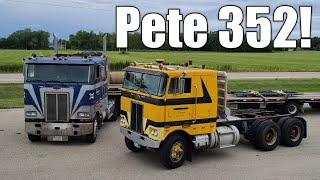 Peterbilt 362 vs 352 Cabovers [upl. by Gisela489]