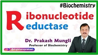 Ribonucleotide Reductase  Medical Biochemistry by Dr Prakash Mungli [upl. by Tamqrah]