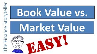 Book Value vs Market Value of Shares [upl. by Afatsum820]