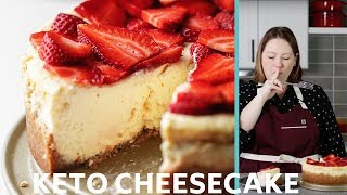 Keto Cheesecake that will make you SPEECHLESS [upl. by Plank]