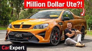 HSV GTSR W1 Maloo review 1 million LS9 Aussie ute [upl. by Annmaria]