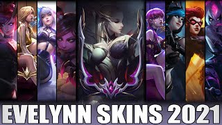 KDA ALL OUT Evelynn Skin Spotlight  League of Legends [upl. by Euhsoj]