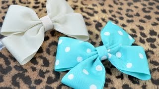 How To Make A Hair Bow [upl. by Laban509]