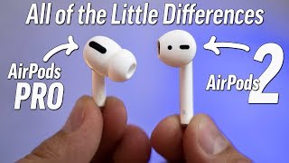 AirPods Pro vs AirPods 2  Very Detailed Full Comparison [upl. by Jody]