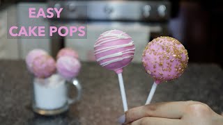 Easy Cake Pop Tutorial [upl. by Monie]