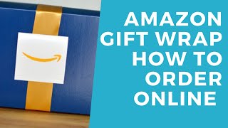 How to order products with a gift wrap on amazonin Amazon gift wrap option [upl. by Peterson]