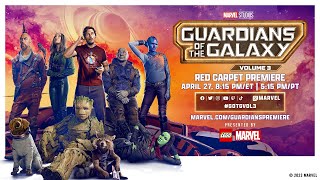 Marvel Studios’ Guardians of the Galaxy Vol 3  Red Carpet LIVE [upl. by Zeph536]