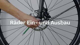 Vorder amp Hinterrad entfernen — Modelljahre 20192020  Ampler EBike Tipps [upl. by Yahiya]