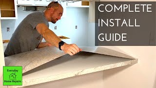 How to Install Sheet Laminate on a Countertop [upl. by Halverson]