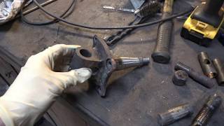 MG TD Front suspension rebuild Part 1 [upl. by Hetty]