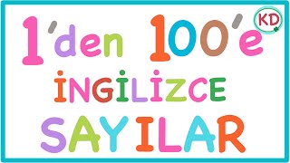 İNGİLİZCE 1’den 100’e SAYILAR [upl. by Buckie]