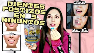 DIENTES POSTIZOS EN 3 MINUTOS [upl. by Lange]