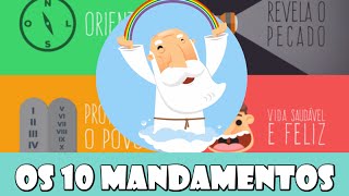 Os 10 Mandamentos  Bíblia Animada [upl. by Grey]