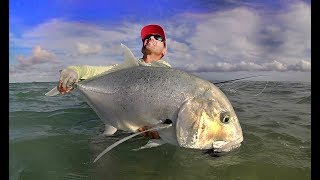 Giant Trevally Fishing and Tips from Christmas Island [upl. by Saxela556]