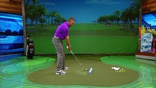 The Golf Fix Drill to stop golf swing from pulling  Golf Channel [upl. by Pik]