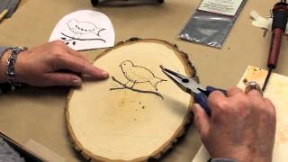 Wood Burning for Beginners  AC Moore [upl. by Waldo]