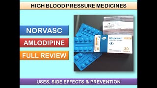 Norvasc Tablets Review  Amlodipine [upl. by Nuahsel]