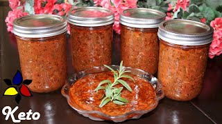 Keto Italian Marinara Sauce [upl. by Ahsekin]